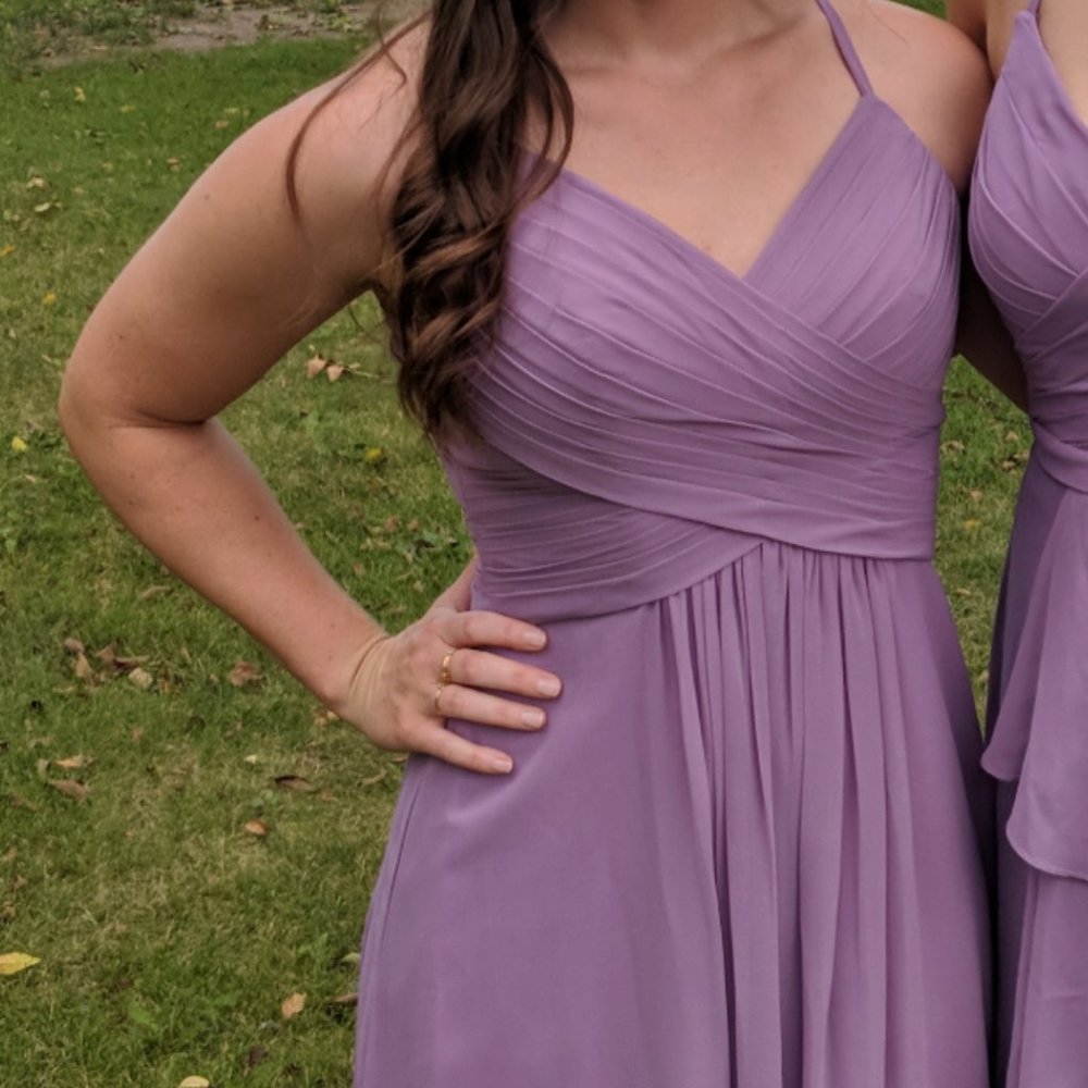 Azazie Haleigh Bridesmaid Dress in Wisteria